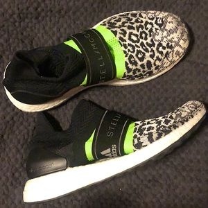 Adidas by Stella McCartney Ultraboost 3D Knit Leopard Sneakers